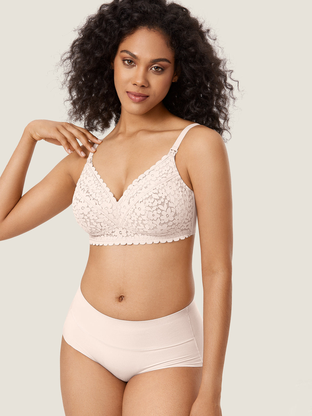 Lace Hands Free Pumping Bra